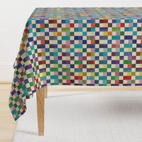 Fair Isle Woolen Quilt - Blue 