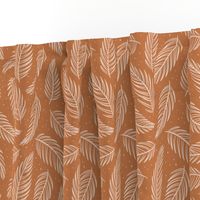 Palm Leaves - Rust