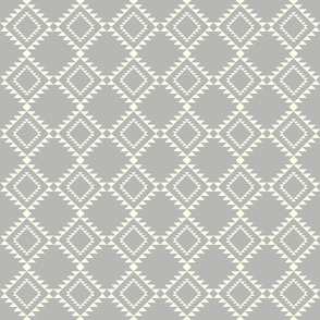 Southwestern Blanket design gray-2 150