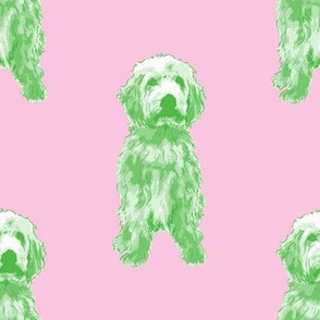 Goldendoodle Fabric