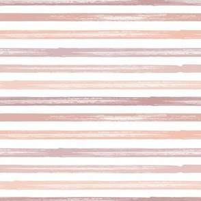 Marker Stripes -  blush tones