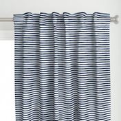 Marker Stripes - navy