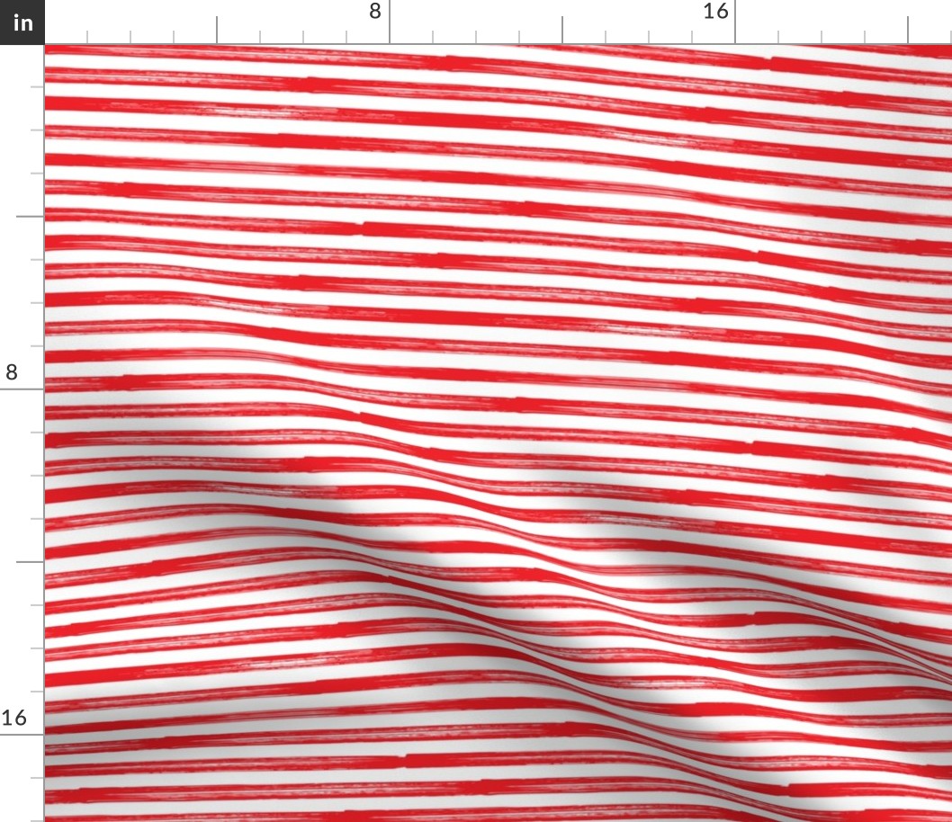 Marker Stripes - red