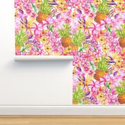 Tropical Watercolor Pattern