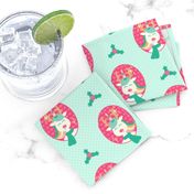 Sparkling Uni-Reindeer in Pink & Green