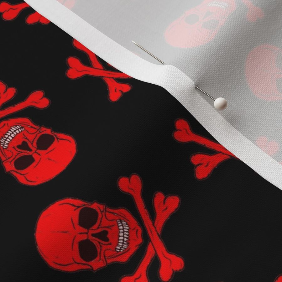 Skull & Crossbones Red