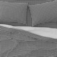 Houndstooth Check // Black & White ((Tiny))