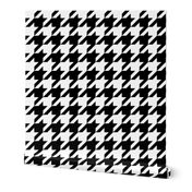 Houndstooth Check // Black & White ((Tiny))