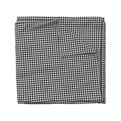 Houndstooth Check // Black & White ((Tiny))