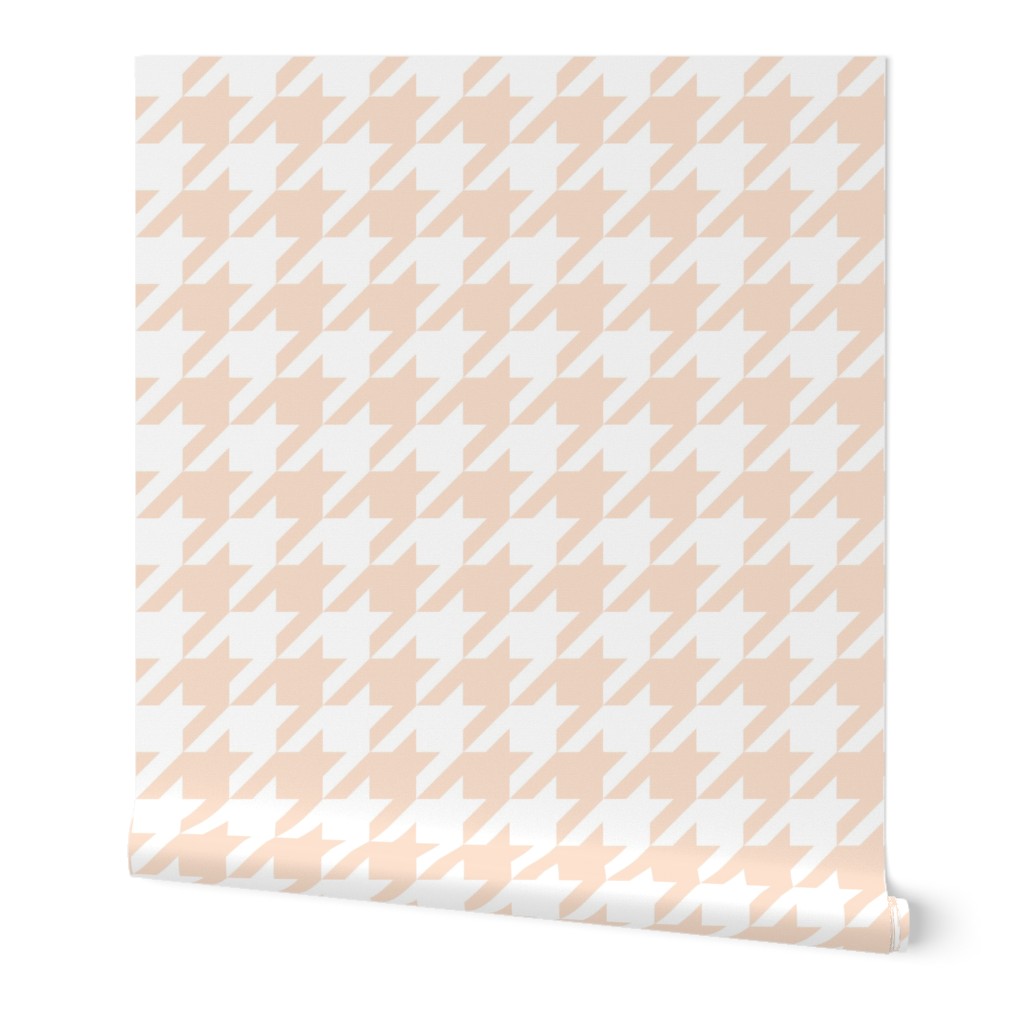 Houndstooth Check // Peachy Tan Neutral ((Medium))