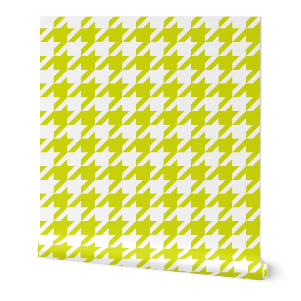 Houndstooth Check //Chartruese ((Medium))