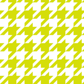 Houndstooth Check //Chartruese ((Medium))