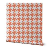 Houndstooth Check //Persimmon ((Medium))