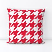 Houndstooth Check //Red ((Medium))