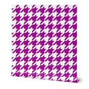 Houndstooth Check //Fuchsia ((Medium))