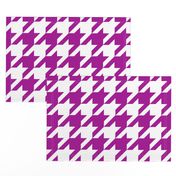 Houndstooth Check //Fuchsia ((Medium))