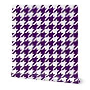 Houndstooth Check //Eggplant ((Medium))