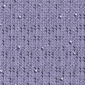 Violet knitted fabric