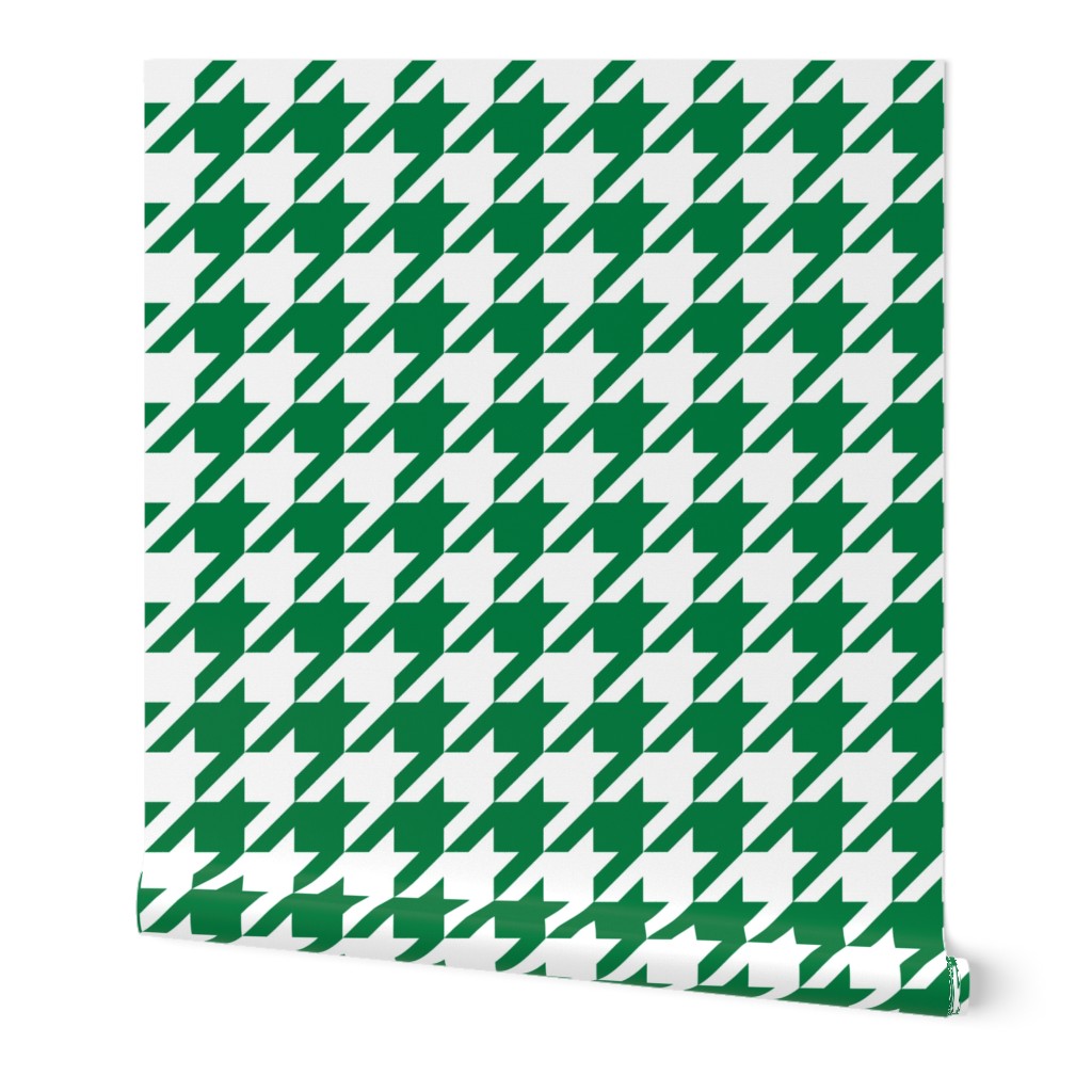 Houndstooth Check //Kelly Green ((Medium))