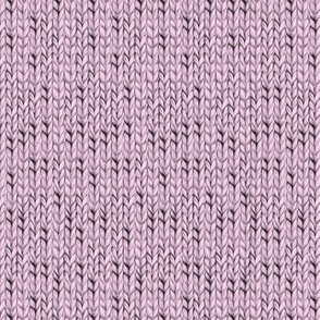 Pink knitted fabric