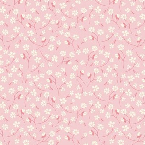 Pink Tiny flowers
