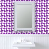 Houndstooth Check //Medium Vibrant Purple ((Medium))