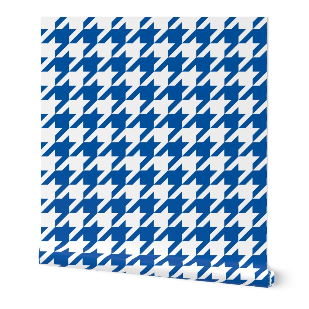 Houndstooth Check //Royal Blue ((Medium))