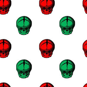 christmas skulls 2