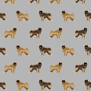 leonberger dog fabric // pet dog fabric, pet friendly fabric, dog breeds fabric, dog design, cute dog - grey