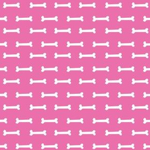 dog bones fabric, dog fabric, pet fabric, dog fabric by the yard, bone print - pink