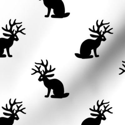 Jackalope Sillhouette