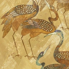 Deco Cranes, Lightstreak Golden