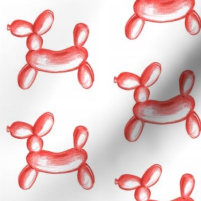 Red Balloon Dogs