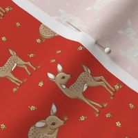 darling deer red