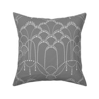 Deco Lace dark grey medium.