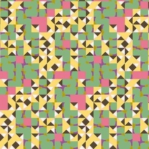 Abstract Geometric Summer Garden