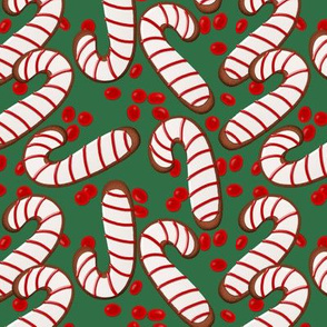 Gingerbread Candy Canes 2