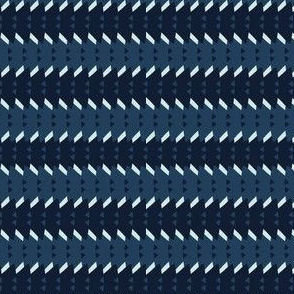 Abstract Stripes Pattern Indigo Blue Grunge