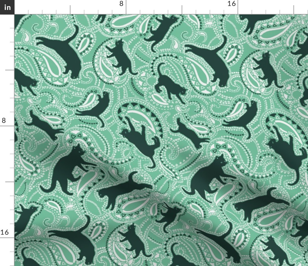 Cats-kittens-paisley-green-big