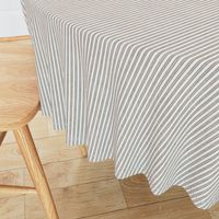 Faded French Stripe - Brown