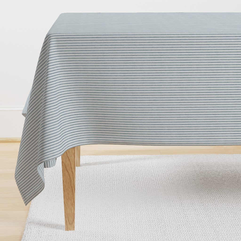 Faded French Stripe - Blue