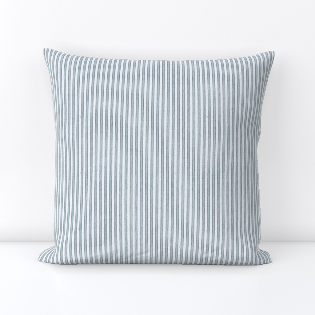 Faded French Stripe - Blue