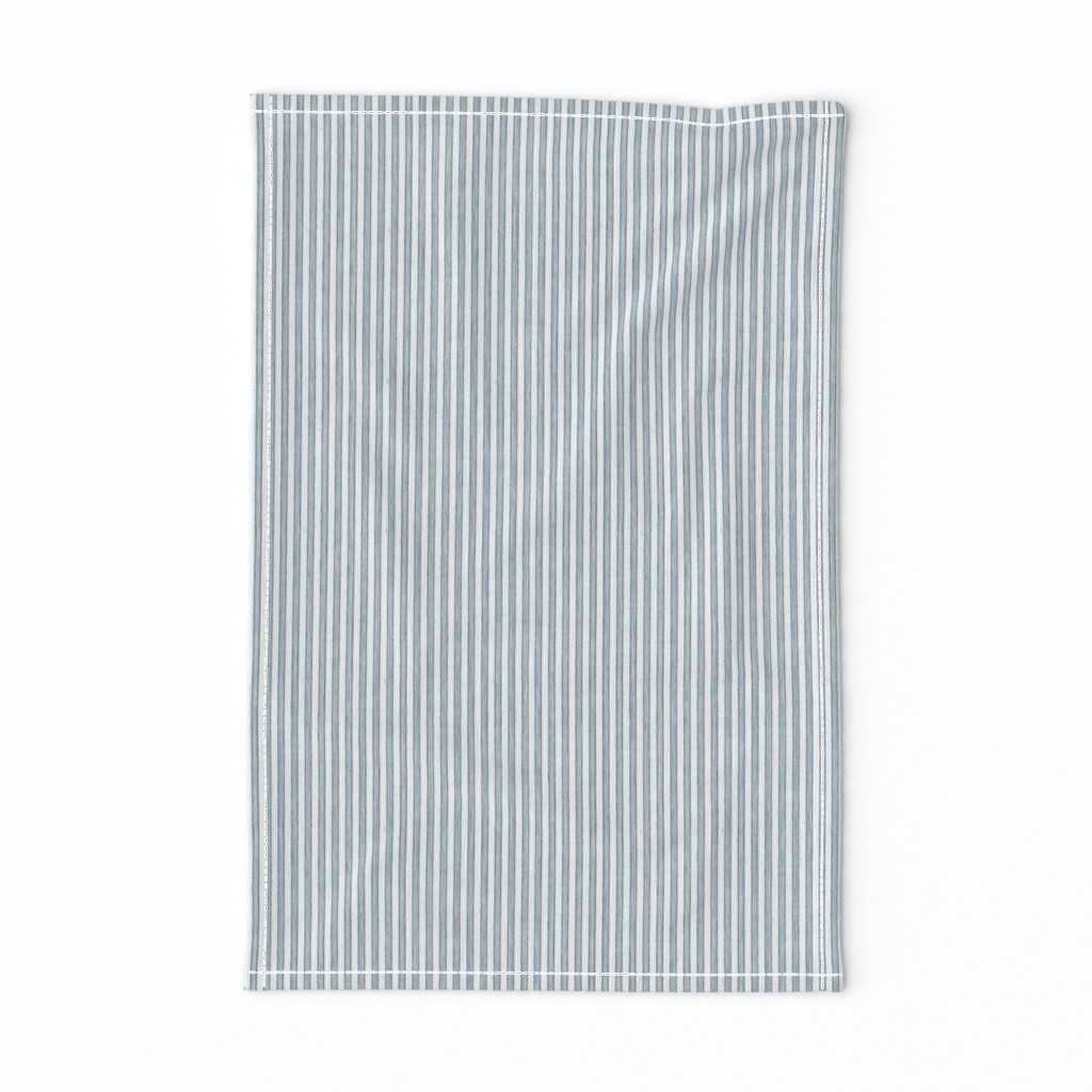 Faded French Stripe - Blue