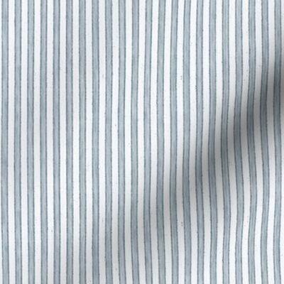 Faded French Stripe - Blue