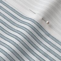 Faded French Stripe - Blue