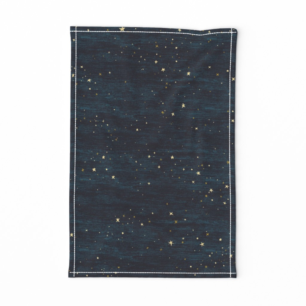 Night Sky Stars Midnight Blue, space , night sky, Christmas star, nursery, baby boy, gender neutral nursery, 