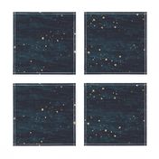 Night Sky Stars Midnight Blue, space , night sky, Christmas star, nursery, baby boy, gender neutral nursery, 