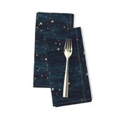 Night Sky Stars Midnight Blue, space , night sky, Christmas star, nursery, baby boy, gender neutral nursery, 