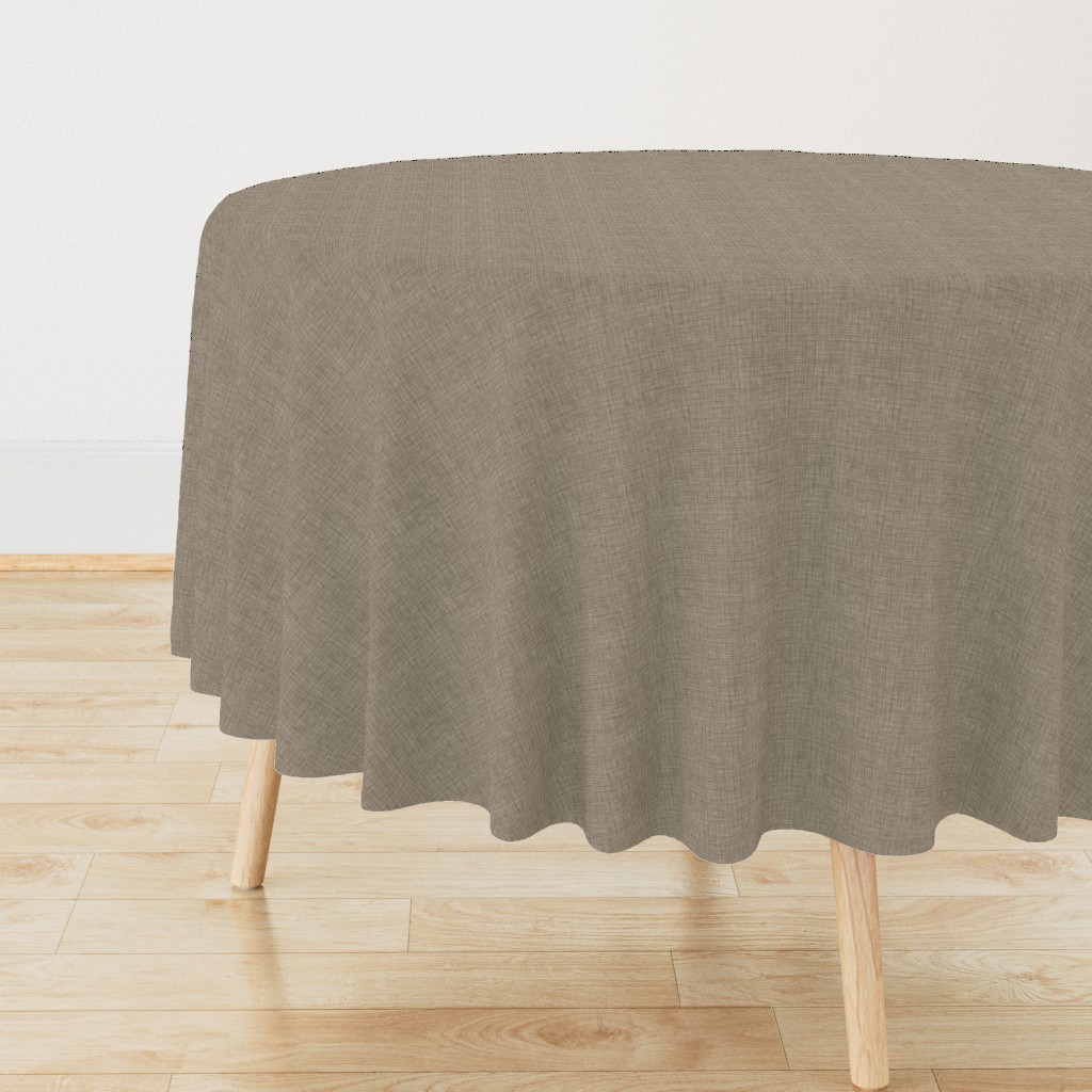 Faded French Linen - Brown