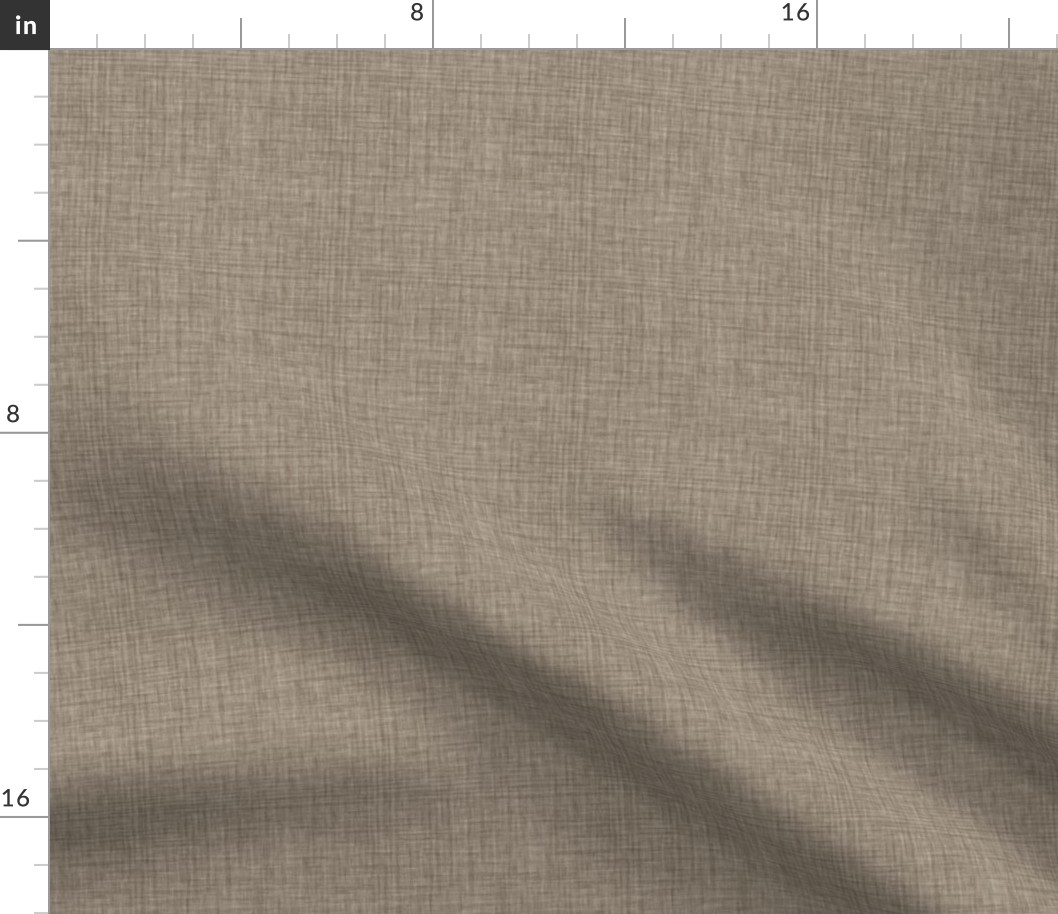Faded French Linen - Brown